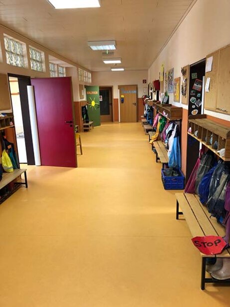 Garderobe KiTa Gemmerich Garderobe Kindergarten Gemmerich